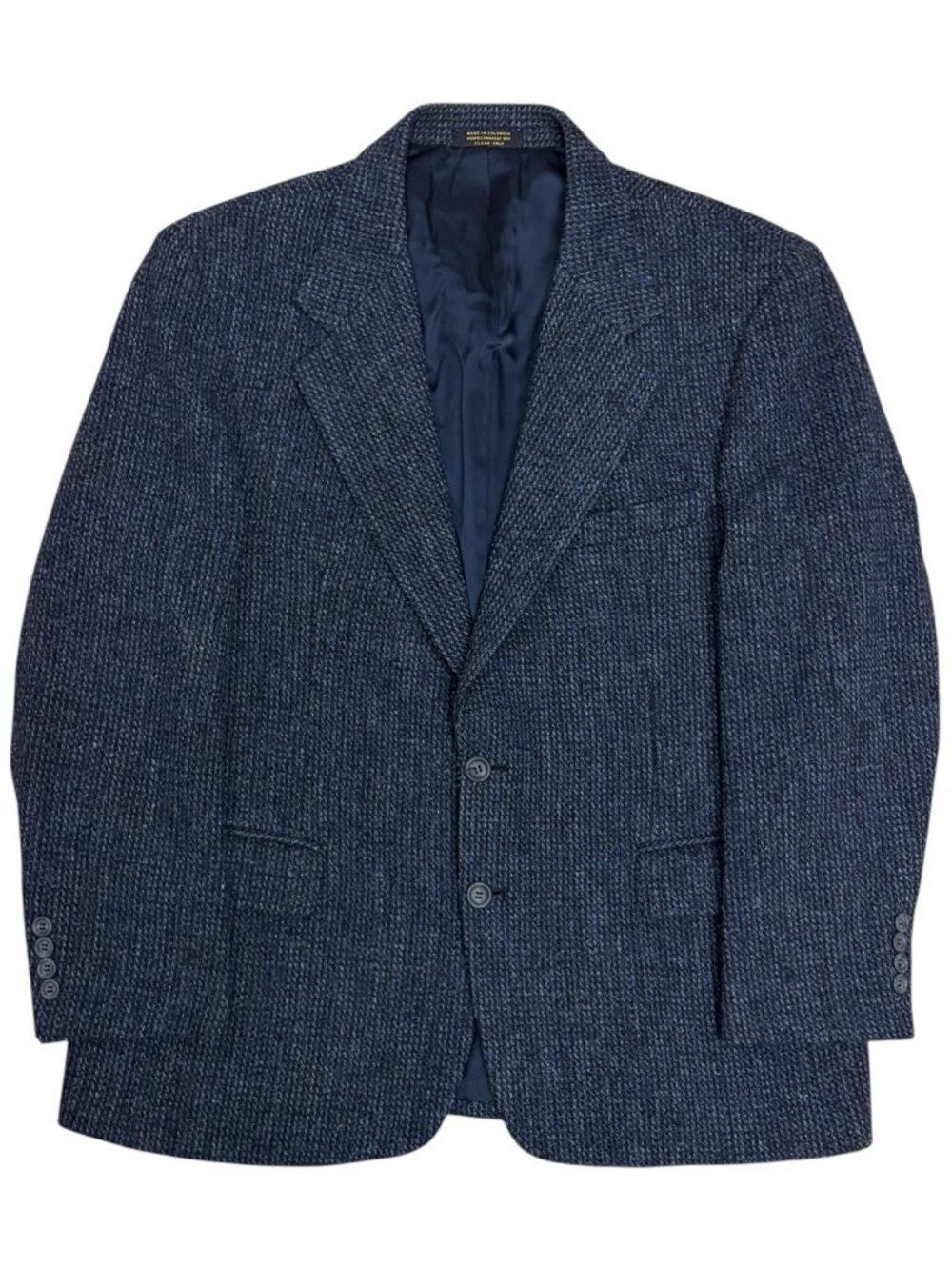 $700 HARRIS TWEED Scottish WOOL Blazer Sport Coat Vintage Business Jacket 42S